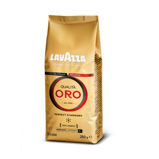 Lavazza เมล็ดกาแฟ ลาวาซซา Qualita Oro Bean ขนาด 250 กรัม