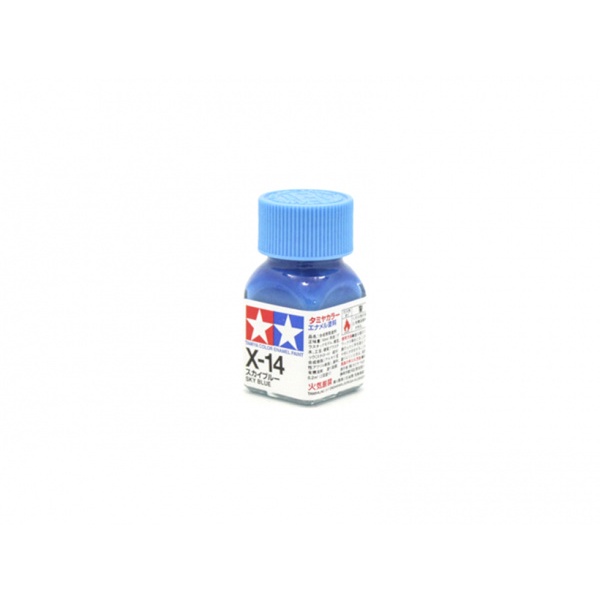 TAMIYA COLOR 80014 X-14 Sky blue  ENAMEL PAINT 10 ML.