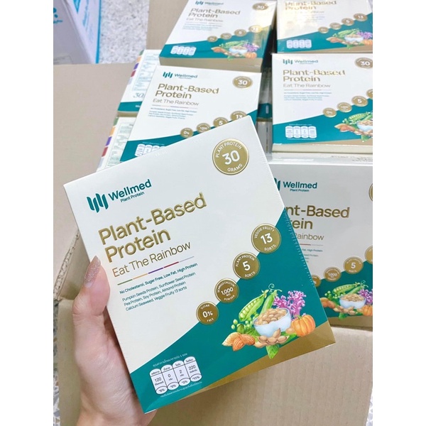 โปรตีนจากพืช 5 สี  Protein medese wellmed