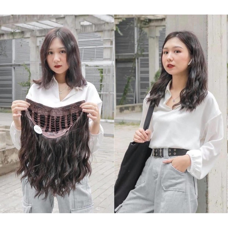 สั้น U-Clip HAIR****