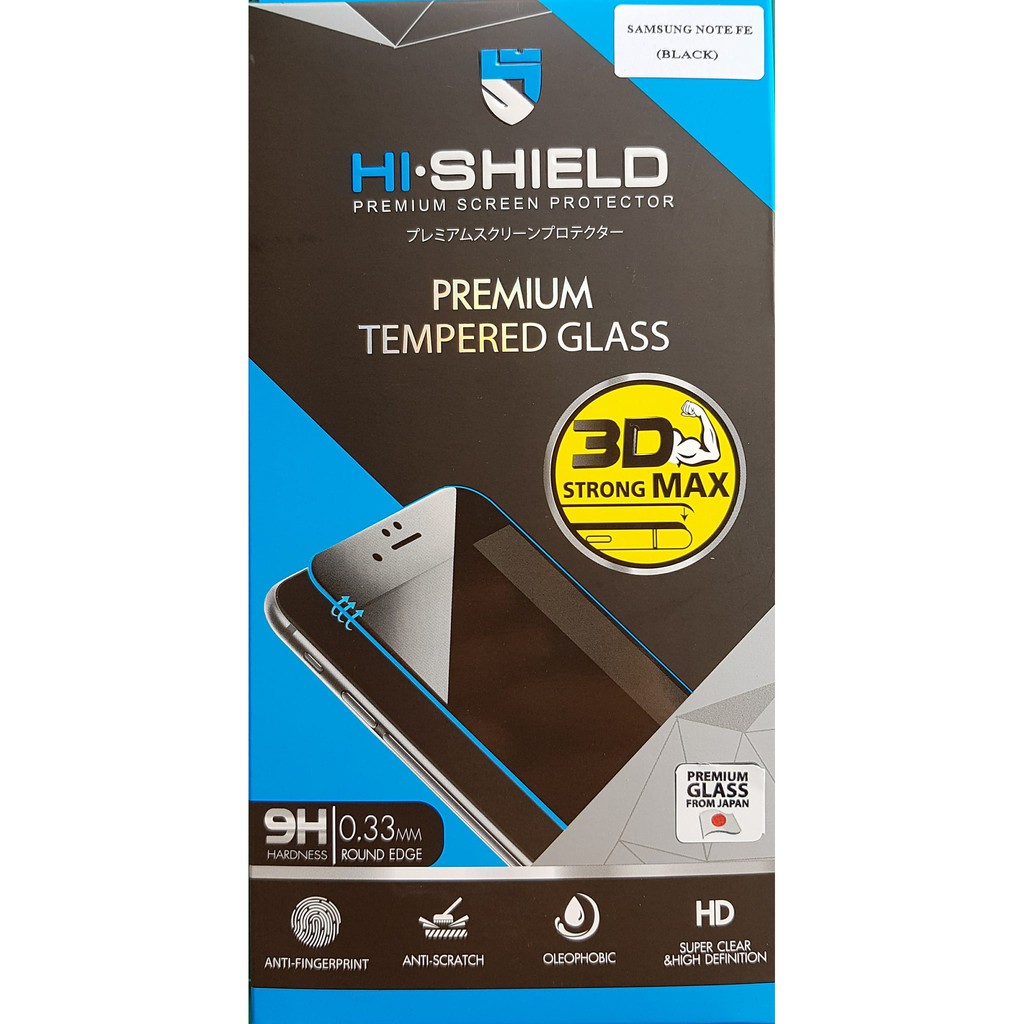 ลดพิเศษ​ ฟิล์มกระจก Hishield  รุ่น 3D strong max for Samsung Galaxy Note FE (สีทอง)  ใส่โค๊ด NEWCUKA ลด 100 บาท