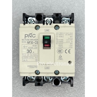 เบรกเกอร์  NF30 CS 2P-3P PNC  10A 15A 20A 39A MCCB MOLDED-CASE CIRCUIT BREAKER ส่งจากไทย🇹🇭🇹🇭