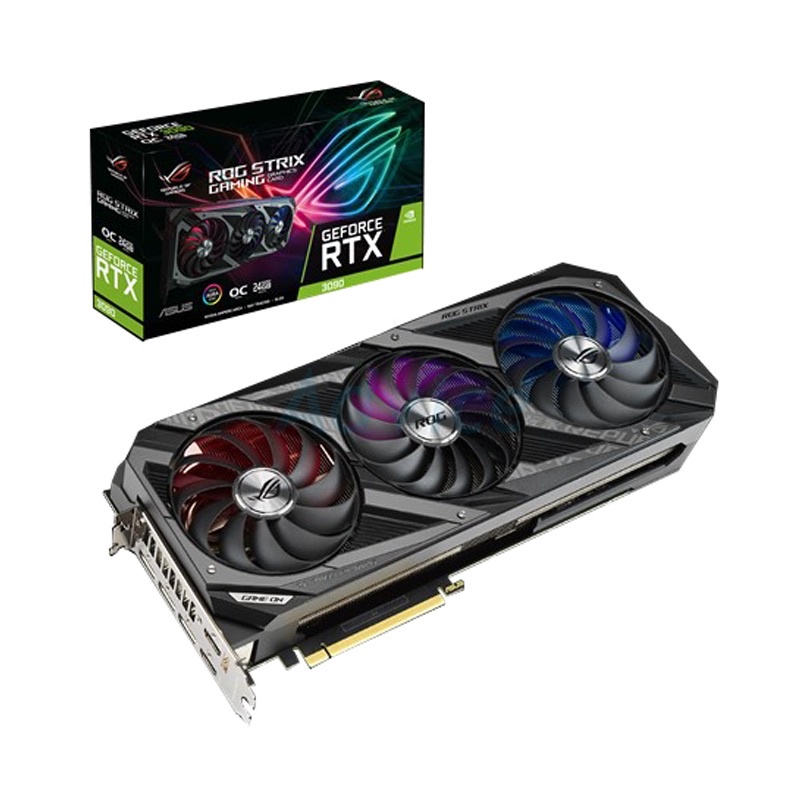 VGA  ASUS ROG STRIX RTX 3090 OC24GB GAMING