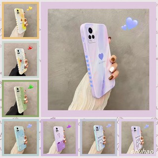 เคส vivo V20PRO ภาพวาดสีน้ํามันลายการ์ตูน Case