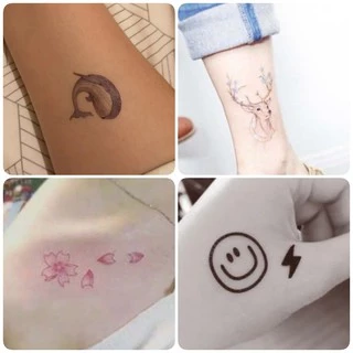 เซ็ท 30 แผ่น แทททูสไตล์ญี่ปุ่น ลายดอกไม้ ลายเท่ๆ(รอยสักชั่วคราว) sticker tattoo