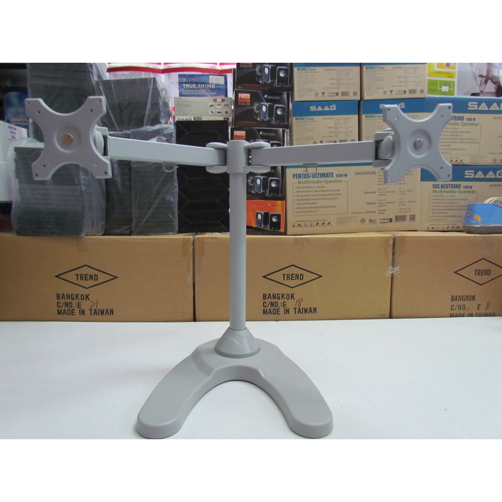 Model : ARM 76420  ที่แขวนจอแบบตั้งพื้น 2 LCD