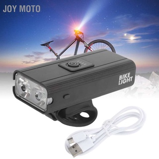 Joy Moto ไฟหน้าจักรยาน Led ชาร์จ Usb กันน้ํา