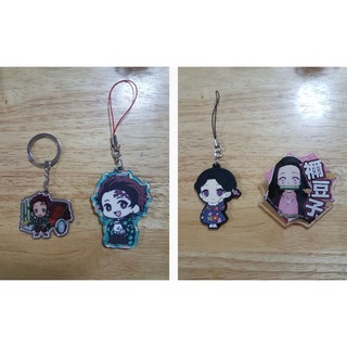 Kimetsu No Yaiba พวงกุญแจ ตัวหนีบ Acrylic ชิโนบุ กิยู ลิขสิทธิ์แท้