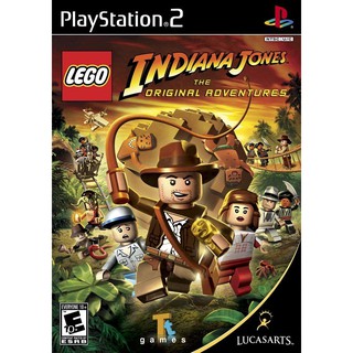 แผ่นเกมส์ps2 LEGO Indiana Jones - The Original Adventures ps2 เกมเพล2รวมพลังมาร์เวล lego Indiana Jones ps2