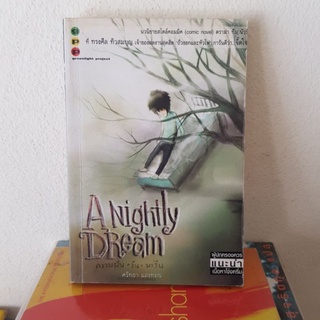 #0202  A nightly dream ความฝัน วัน มะรืน / ศรัทธา แสงทอน นวนิยายสไตล์คอมมิค ดราม่า ทีม นัวร์ / หนังสือมือสอง