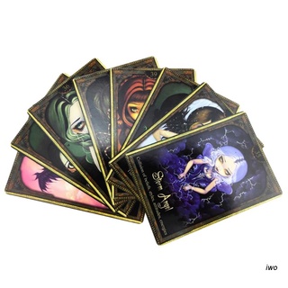 การ์ดเกม Iwo Oracle Of Shadows And Light ภาษาอังกฤษ 45 การ์ดสําหรับครอบครัว