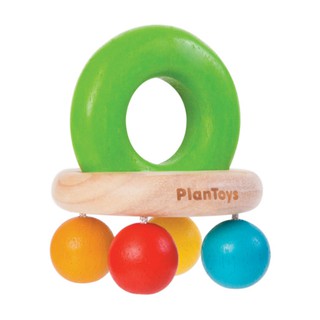 PlanToys 5213 Bell Rattle ของเล่นไม้ระฆังกุ๊งกิ๊ง(หลากสี)