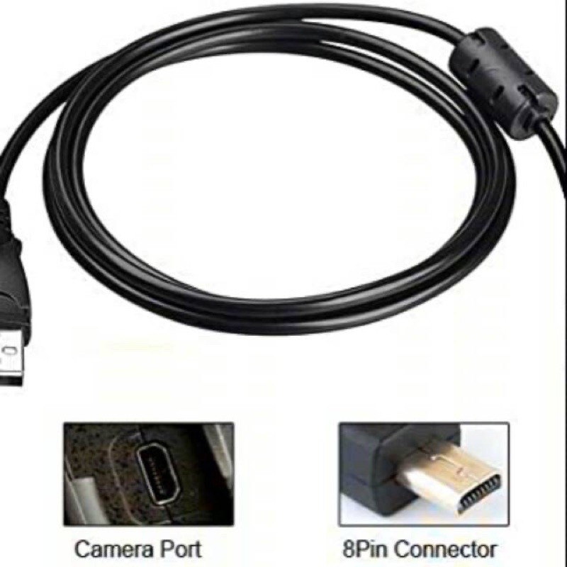 สายเคเบิลข้อมูล USB Nikon Coolpix L110, L310, L340, AW100, AW110, D3200, S7800
