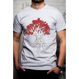 เสื้อยืดคอกลมGildan เสื้อยืด ผ้าฝ้าย 100% พิมพ์ลาย Game Of Thrones And Original Art ขนาดใหญ่ สําหรับผู้ชาย XQ 765S-4XL