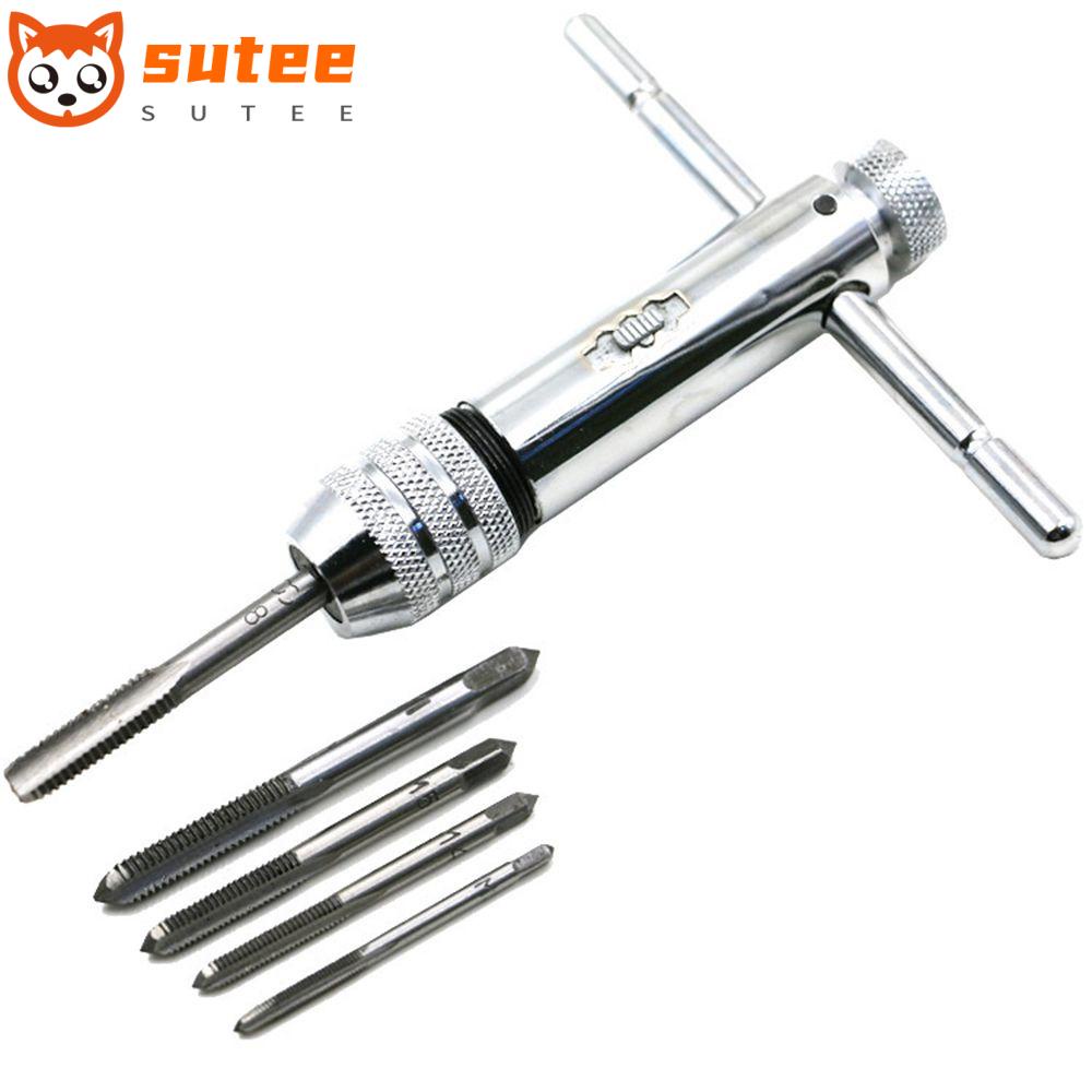 Suer ประแจดอกต๊าปเกลียว ด้ามจับตัว T M5-M12