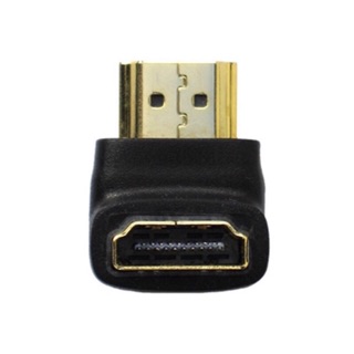 หัวต่อ HDMI ผู้ เมีย 90องศา 1080P