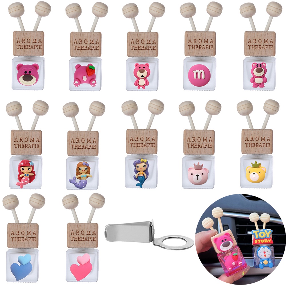 [พร้อมส่ง] ขวดน้ําหอมเปล่า แบบคลิปหนีบ สําหรับรถยนต์ YL\Young Living