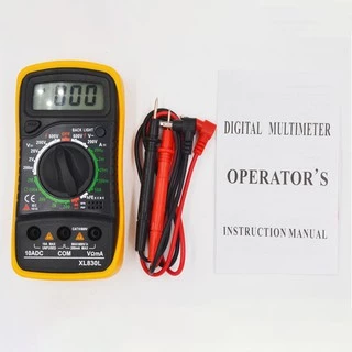 โวลต์มิเตอร์ เครื่องมือวัดกระแสไฟฟ้า พร้อมจอ LCD multimeter มิเตอร์วัดไฟ มัลติมิเตอร์ มัลติมิเตอร์ดิจิตอล มิตเตอร์วัดไฟ