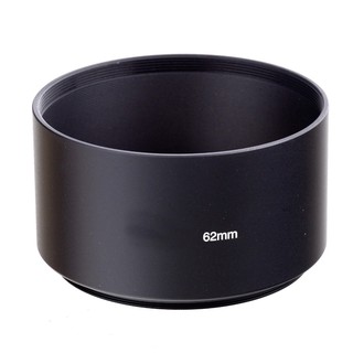 Standard 62mm Metal Lens Hood Cover for 62mm Filter/Lens ช่วยป้องกันแสงสะท้อนหน้าเลนส์ หรือบังแสงที่ไม่ต้องการเข้าหน้าเล