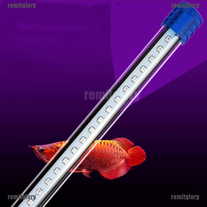 Rem❤❤บาร์ไฟ LED RGB กันน้ํา สําหรับตู้ปลา 20-60 ซม.