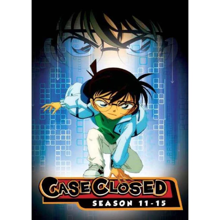 อะนิเมะ DVD Detective Conan Case ปิดฤดูกาล 11-15