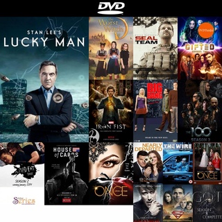 dvd หนังใหม่ Stan Lee s Lucky Man Season 1 นักสืบเหนือดวง ปี 1 ( 10 ตอนจบ ) ดีวีดีการ์ตูน ดีวีดีหนังใหม่ dvd ภาพยนตร์