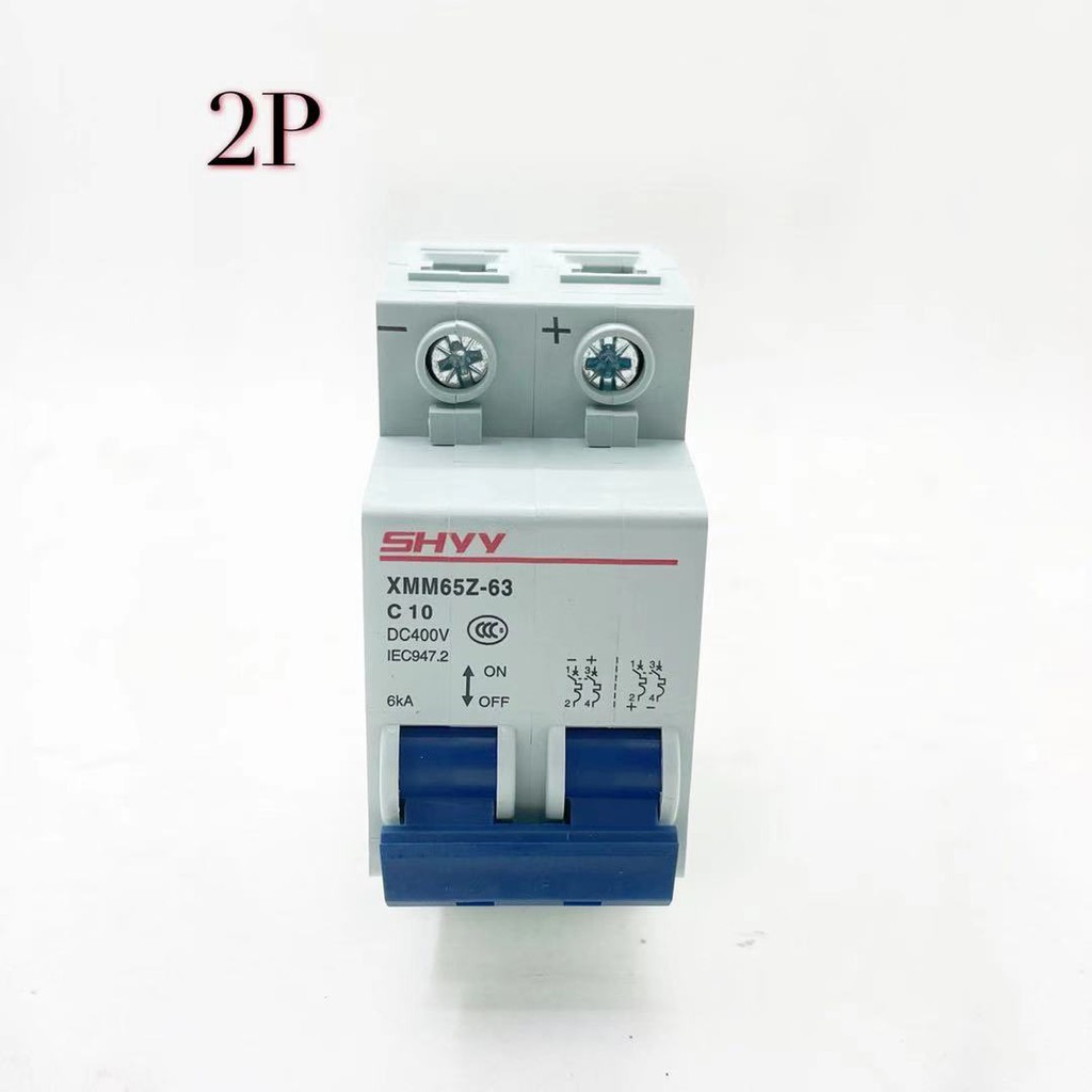 Stroomonderbreker CG DZ47N 1P/2P 6A 10A 16A 20A 25A