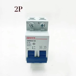 เบรคเกอร์ DC Circuit breaker 1P/2P 6A 10A 16A 20A 25A 32A 40A 50A 63A 400V สำหรับใช้งานโซล่าเซลล์
