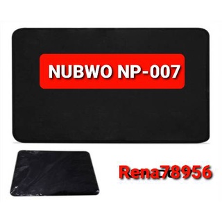 NUBWO แผ่นรองเมาส์เกมส์ Speed Edition 240x320x4 ม.ม. รุ่น NP-007