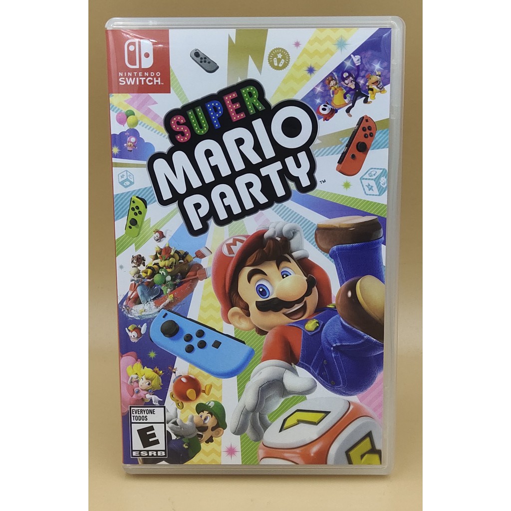 (มือสอง) มือ2 เกม Nintendo Switch : Super Mario Party ภาษาอังกฤษ สภาพดี