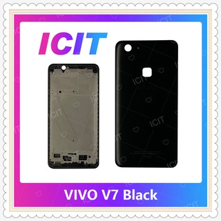 Body VIVO V7 อะไหล่บอดี้ เคสกลางพร้อมฝาหลัง Body อะไหล่มือถือ คุณภาพดี ICIT-Display