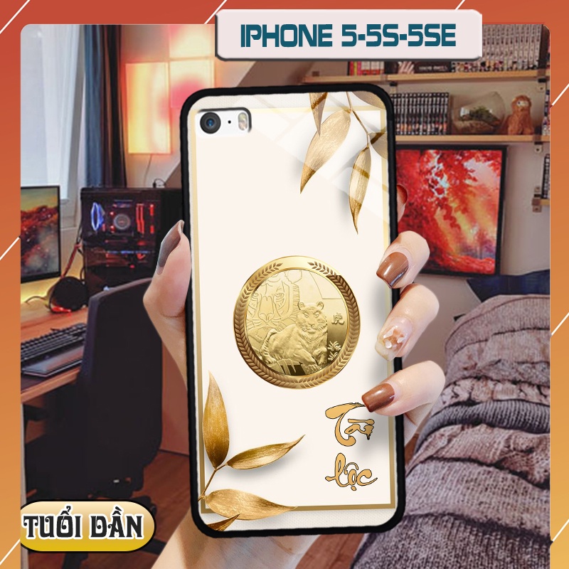 เคสกระจก 3D สําหรับสัตว์ 12 ราศี IPhone 5 / 5S / 5SE