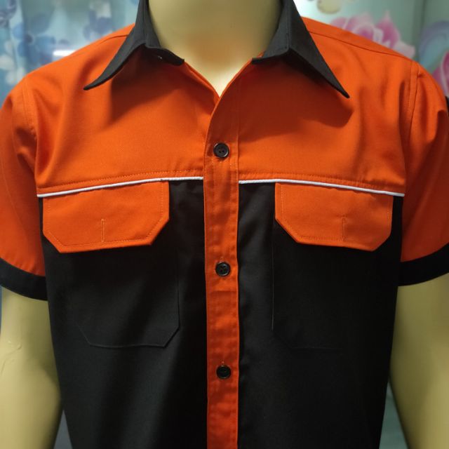 เสื้อช่าง เสื้อช็อปช่าง เสื้อเชิ้ตช่าง พร้อมส่ง