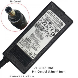 ที่ชาร์จ ADAPTER SAMSUNG 19V 3.16A 65W หัว5.5x3.0MM (ของเทียบ OEM) สายชาร์จ สินค้าพร้อมส่งไม่ต้องรอนาน