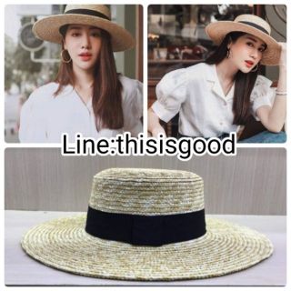 หมวกทรง​ Boater hat​