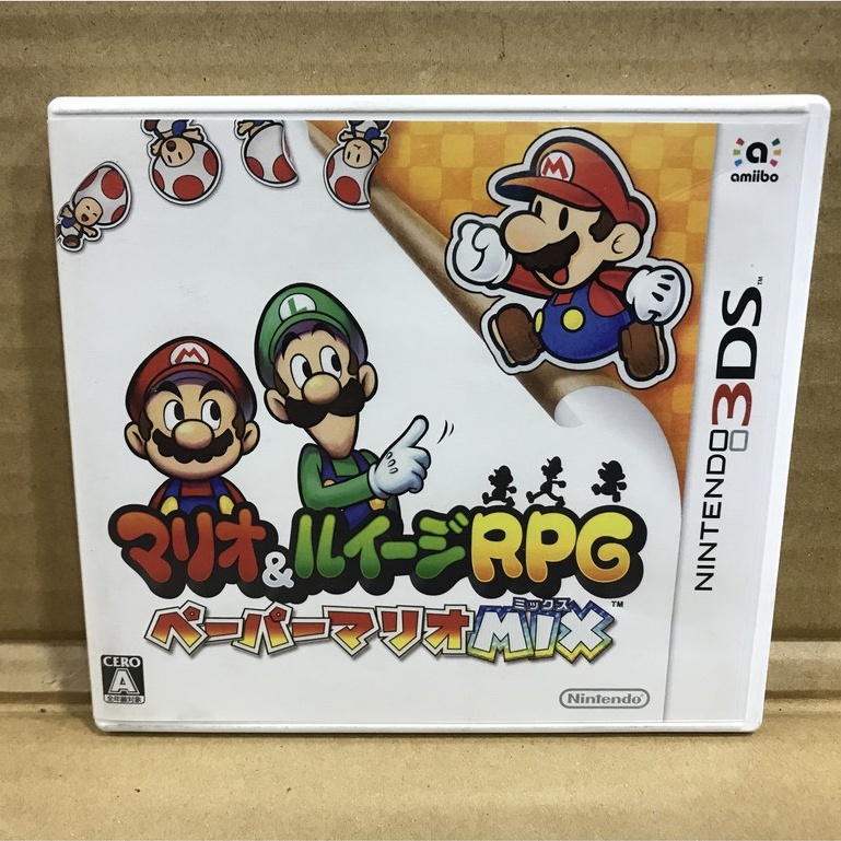 ตลับแท้ [3DS] Mario & Luigi RPG - Paper Mario Mix (CTR-P-AYNJ) Paper Jam