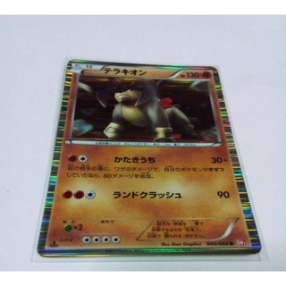 Pokemon Card Terrakion 1st Edition 046/066 R HOLO 2011