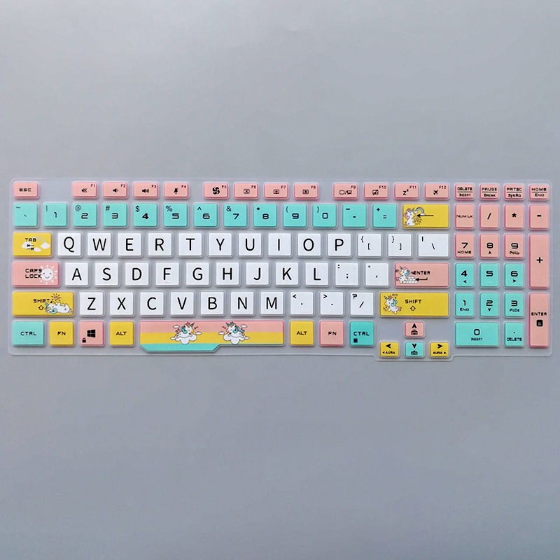แผ่นครอบคีย์บอร์ด สําหรับ Asus Tuf Gaming A15 FA506 A17 FA706 FA506iu FA506iv Fa506ii Fa706ii FA706iu 15.6 นิ้ว #8