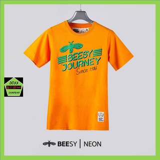 Beesy เสื้อคอกลม ชาย รุ่น Neon สีเหลือง