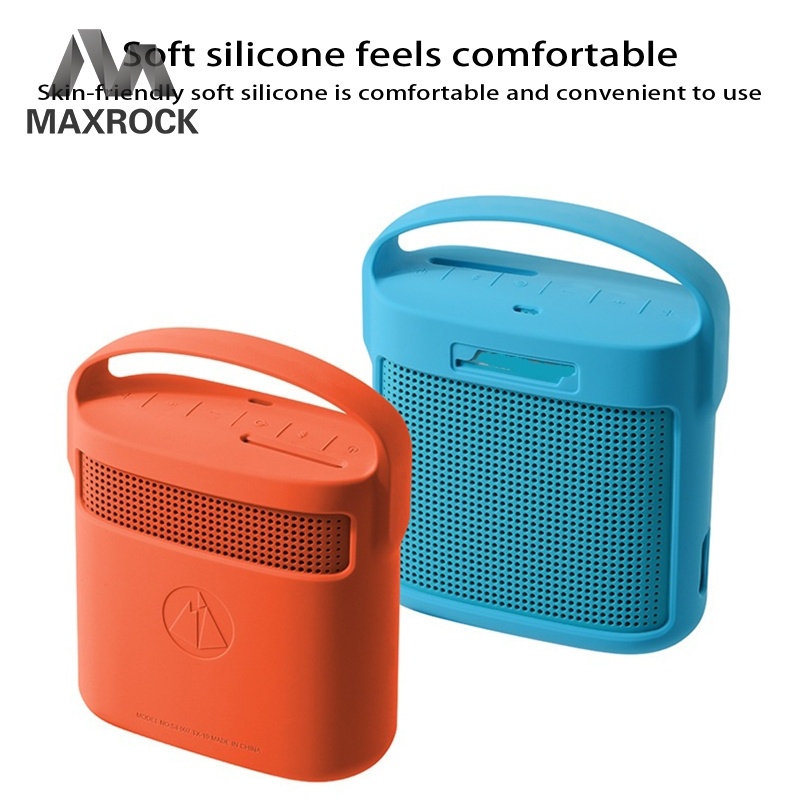 Maxrock ใหม่ เคสซิลิโคน สําหรับลําโพงบลูทูธ Bose Soundlink Color Ii 2