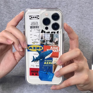 เคสโทรศัพท์ซิลิโคน TPU ใส แบบนิ่ม กันกระแทก สําหรับ iPhone 14 13 12 11 Pro Max 6 6S 7 8 Plus X XS XR SE2