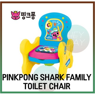 [Pinkfong] เก้าอี้ชักโครกครอบครัวฉลาม / เก้าอี้เพื่อการศึกษา ของเล่นเพื่อการศึกษา / การฝึกเข้าห้องน้ํา / ฉลามเด็ก / เพลงฉลามเด็ก / เก้าอี้เด็ก / เก้าอี้เด็ก / ผลิตในเกาหลี