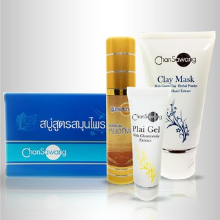 Chansawang ชุดเซ็ตในการผัดเซลล์ผิวลอกหน้า 2 ( Peel off skin SET 2 )