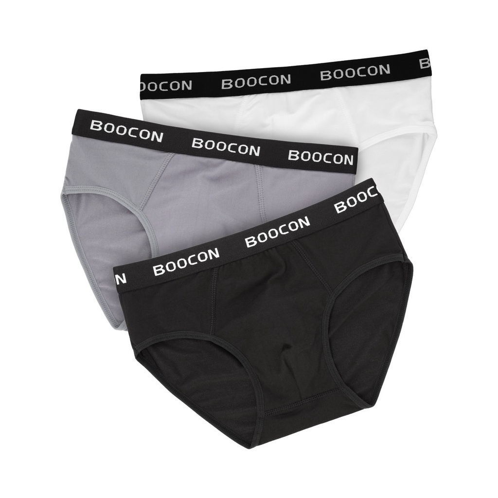กางเกงใน Boocon ( 1ตัว ) กางเกงในผู้ชาย แบรนด์บูคอน ผ้านิ่ม ใส่สบายระบายอากาศได้ดี ไม่อึดอัด สินค้าพร้อมส่ง