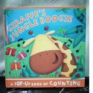 Giraffes Jungle Boogie. A Pop-up Book of counting-  33