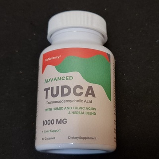 TUDCA ADVANCED 1000 MG (Tudca 400mg ต่อเม็ด) บำรุงตับ ขจัดสารพิษ ช่วยระบบย่อยอาหารและเผาผลาญ Made in UK.