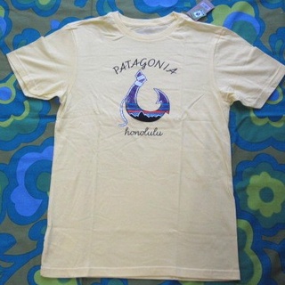 RBMC /Patagonia/Patagonia เสื้อยืดลําลองสําหรับผู้ชายผู้หญิงแขนสั้นคอกลมทรงหลวมสไตล์ญี่ปุ่น!