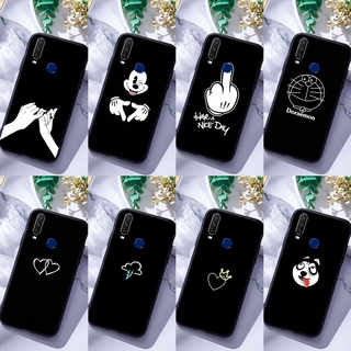 เคสโทรศัพท์ ซิลิโคน แบบนิ่ม พิมพ์ลายการ์ตูน สำหรับ Vivo Y11 Y12 Y17 Y19 Y30 Y50 Y15 2020