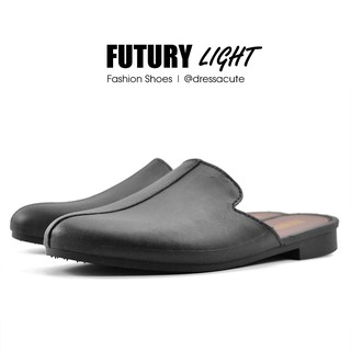 [No.522] FUTURY light ของแท้ 💯 รองเท้าโลฟเฟอร์ยางแบบสวม  หน้าเรียบ