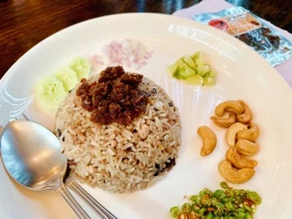 พริกกุ้งสดชาววัง (น้ำมันรำข้าว) ไม่ใส่ผงชูรส